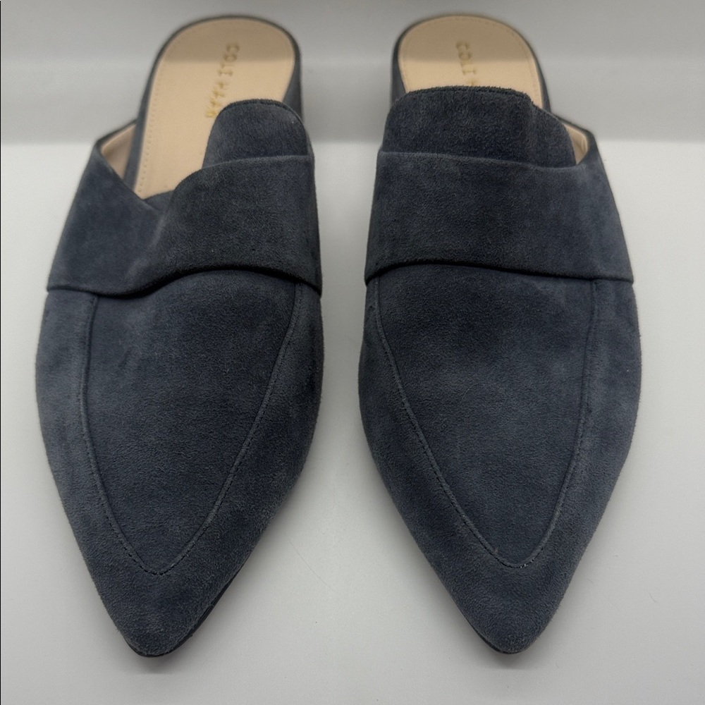 Cole Haan Women's Dark Suede Mules